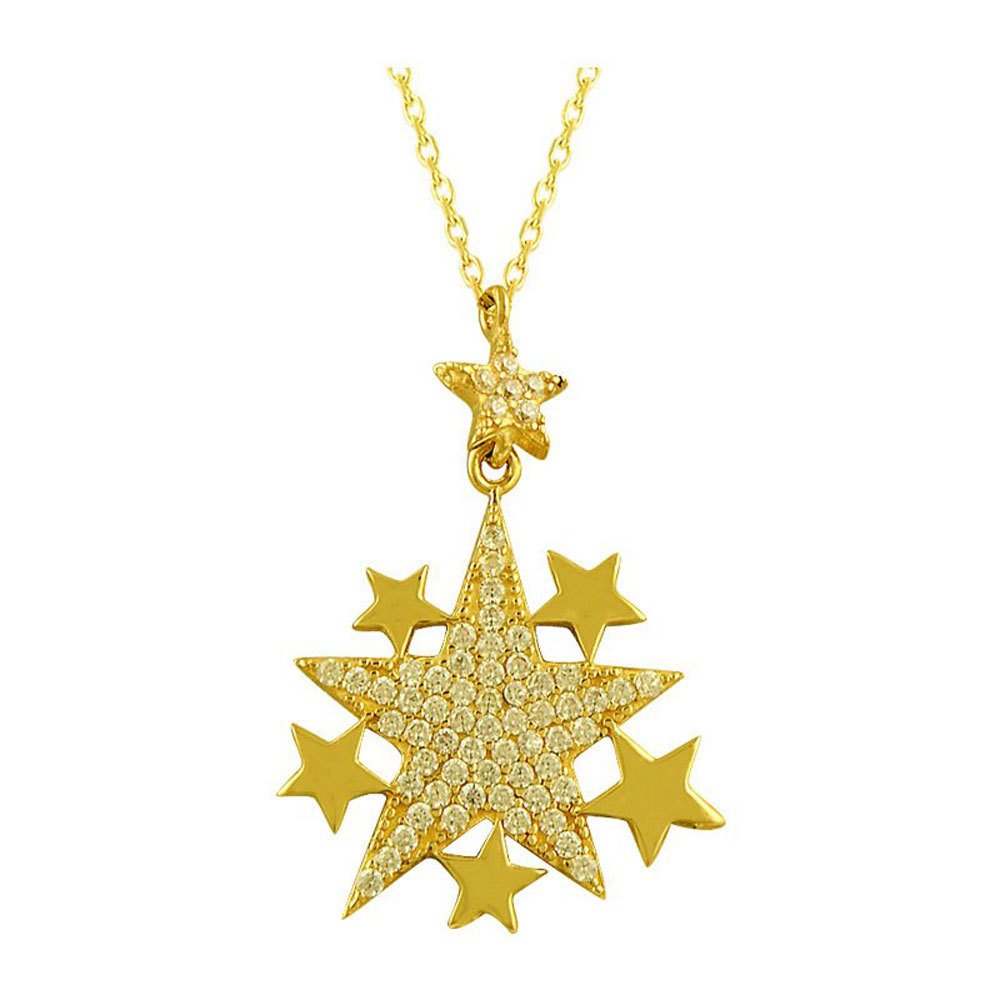 Yıldız Kolye 3.50 Gram 14 Ayar Altın