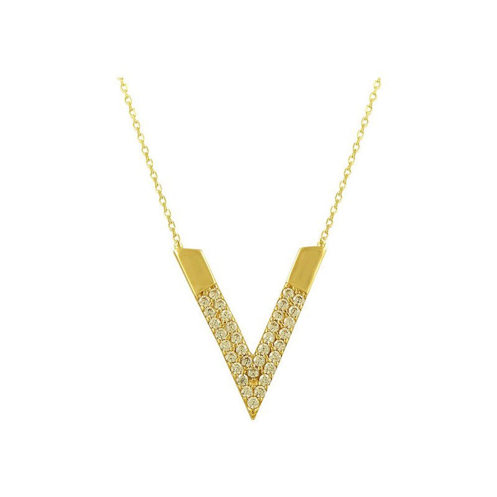 14 Ayar Altın Kolye Taşlı Model 2.00 Gram