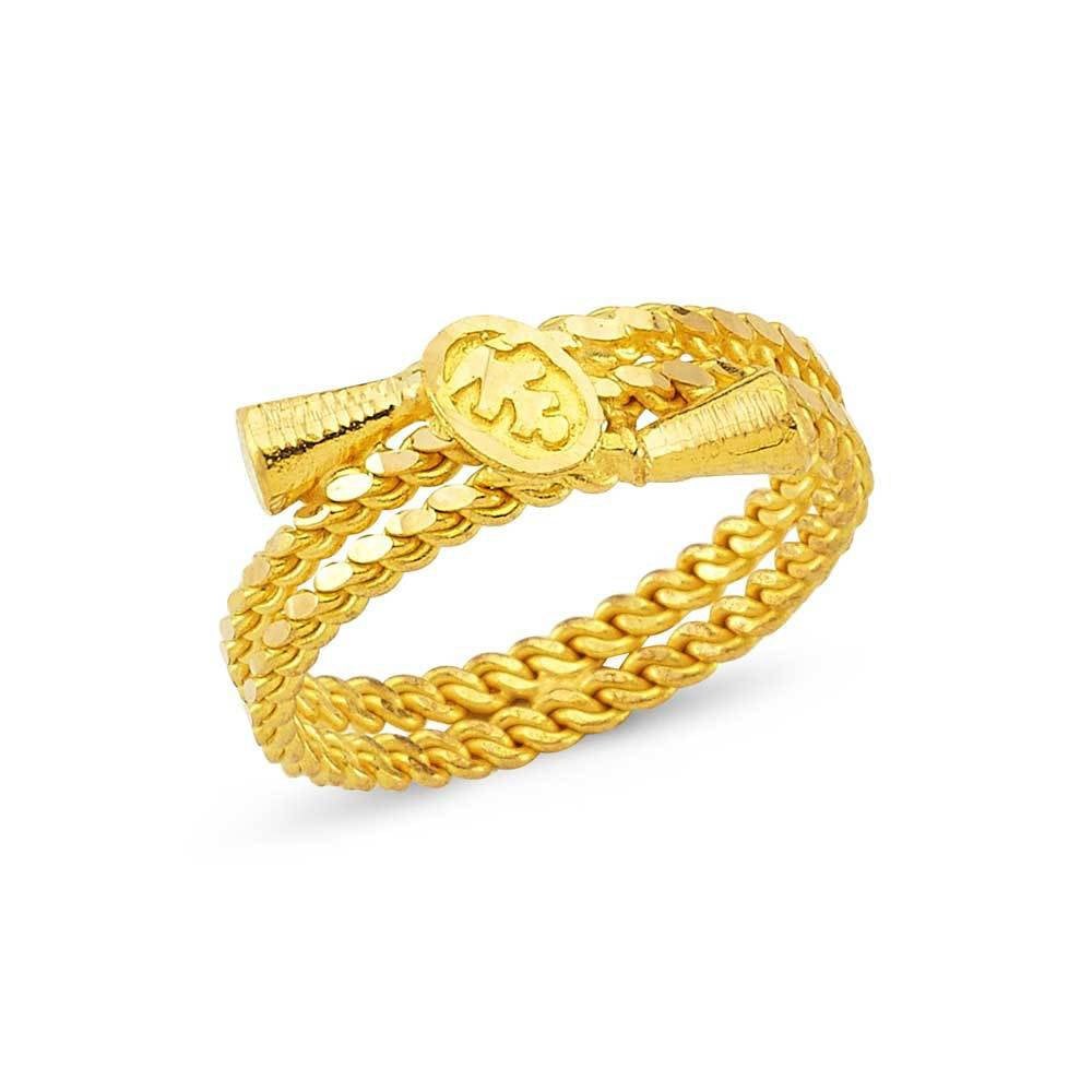 Sıralı Burma Yüzük 22 Ayar Altın 4.50 Gram