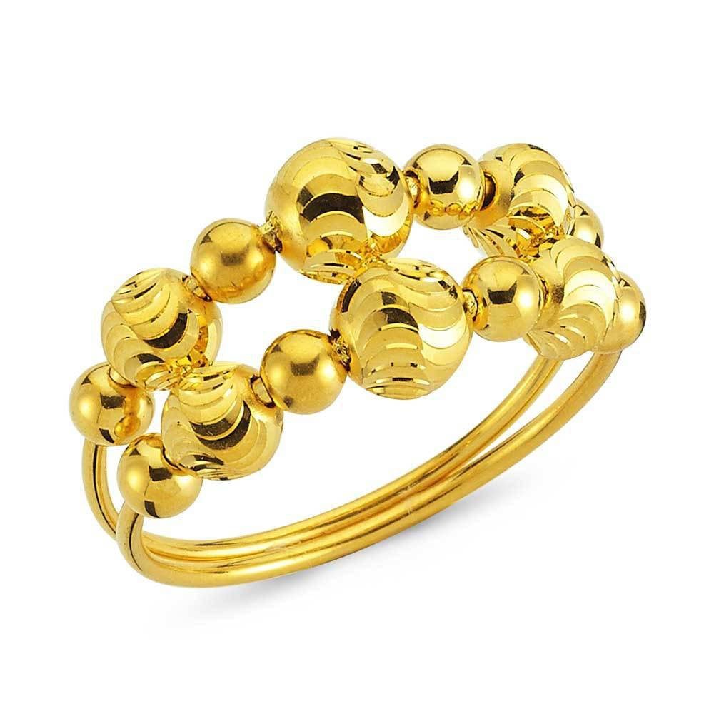 Toplu Habbe Yüzük 22 Ayar Altın 4.50 Gram