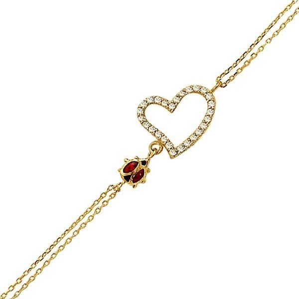 Doğum Günü Hediye Bileklik 2,83 Gram 14 Ayar Altın