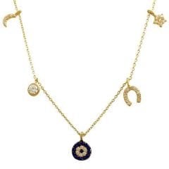 Doğum Günü Özel Şans Kolye 2,85 Gram 14 Ayar Altın