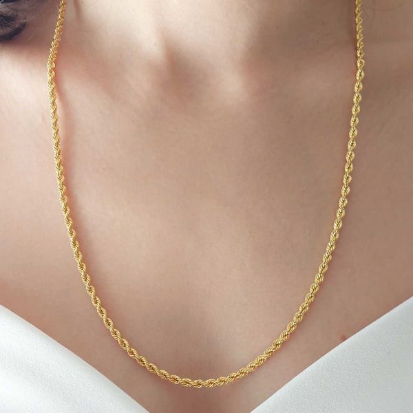 14 Ayar Altın Burgu Zincir 7.20 Gram