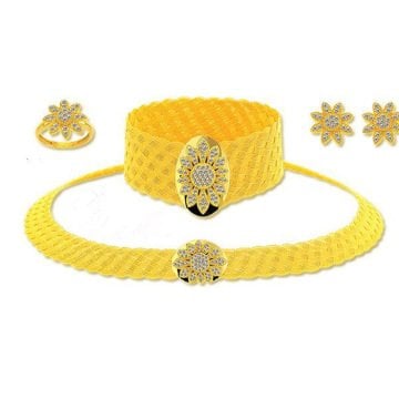 22 Ayar Trabzon Örgü Set Takımı 108 Gram