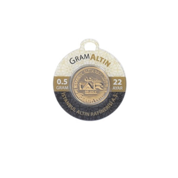 0.50 Gram 22 Ayar Hediyelik Altın